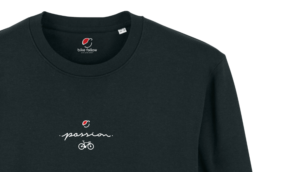 Logo Passion Rennrad  - Pure Sweater - Stickerei