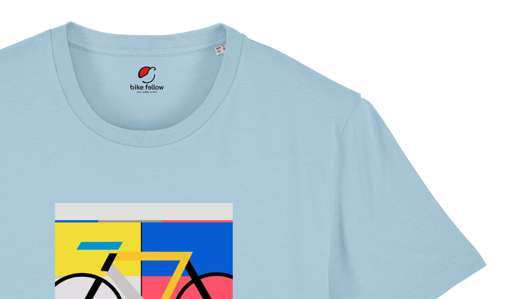 Rennrad "Simple Geometry"- True Colors T-Shirt